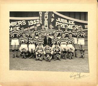 Photograph - Sunshine Football Club 3rd U18 1954 Team Photo, 1954