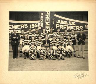 Photograph - Sunshine Football Club 2nd U18 Team 1950's Team Photo, 1950's