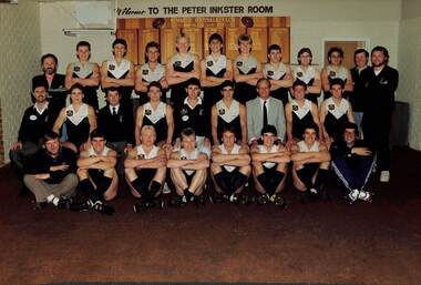 Photograph - Sunshine Football Club Team Photo, 1980's
