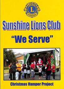 Archive - Sunshine Lions Club - 'We Serve' Chrismas Hamper Project DVD