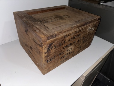 Container - Albion No 5 Explosive Factory Explosive Box, C1944