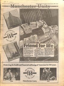 Newspaper - The Hearld Sun - Manchester Unity 1840 - 1990 Supplement, Herald Sun, The Hearld Sun, 4th December 1990