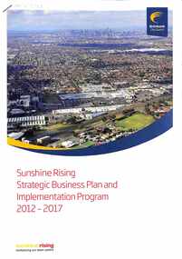 Document - Brimbank City Council Sunshine Town Centre Pedestrian Way Finding Signage Strategy Report, Brimbank City Council