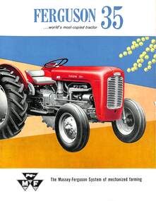 Pamphlet - Ferguson 35 Tractor, Massey Ferguson