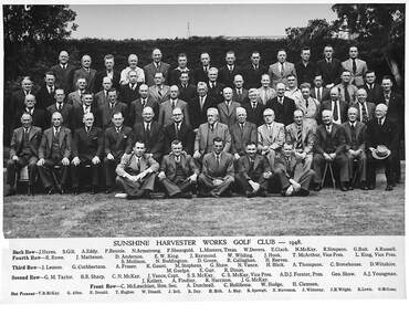 Photograph - Sunshine Harvester Works Golf Club 1948, 1948