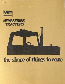 Pamphlet - Massey Ferguson - New MF200 Series Tractors