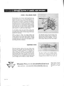 Manual - Massey Ferguson - Rotary Action Information Bulletin