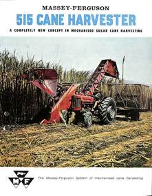 Pamphlet - Massey Ferguson - 515 Cane Harvester Brochure