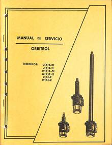 Manual - Massey Ferguson - Manual De Servicio Orbitrol Service Manual