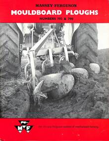 Pamphlet - Massey Ferguson - Mouldboard Ploughs Numbers 793 & 798 Brochure