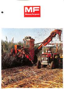 Pamphlet - Massey Ferguson - Support Activity For Sugar Cane Harvesters