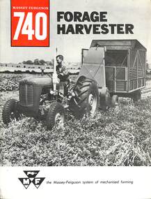 Pamphlet - Massey Ferguson - 740 Forage Harvester Brochure