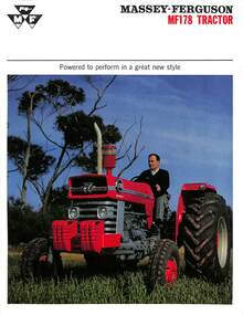Pamphlet - Massey Ferguson - MF178 Tractor Brochure