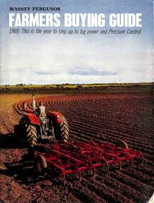 Pamphlet - Massey Ferguson - Farmers Buying Guide 1968