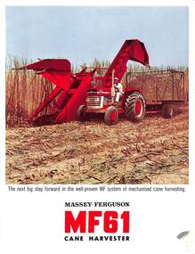 Pamphlet - Massey Ferguson - MF61 Cane Harvester Brochure