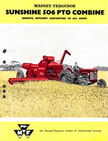 Pamphlet - Massey Ferguson - Sunshine 506 PTO Combine Brochure