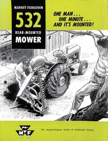 Pamphlet - Massey Ferguson - 532 Rear Mounted Mower Brochure