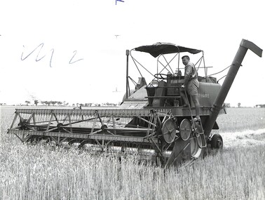 Photograph - Massey Harris Headers Photograph Collection