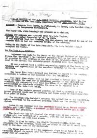 Document - H.V. McKay Memorial Committee