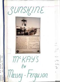 Essay - Sunshine McKays To Massey Ferguson Teresa Micallef Student Project