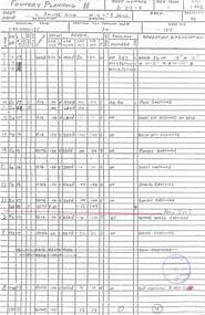 Document - Massey Ferguson - Foundry Planning Chart For Swivel Ring M4 No 8 Drill 1970