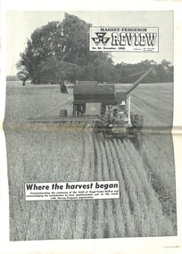 Magazine - Ken Porter Collection - Massey Ferguson Review No 86 December 1965, 1965