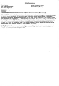 Document - Ken Porter Collection - McKay Massey Ferguson - Factory Survey