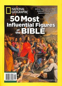 Magazine - 50 Most Influential Figures Of The Bible, National Geographic, 2017