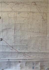 Map - Sydenham West Topographic Map, Vicmap, 1977