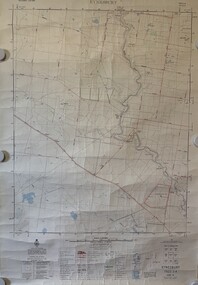 Map - Eynesbury Topographic Map, Vicmap, 1982