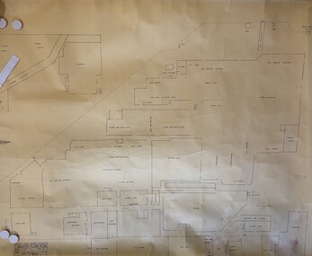 Map - Massey Ferguson 1964 Master Floor Plan Map, 1964
