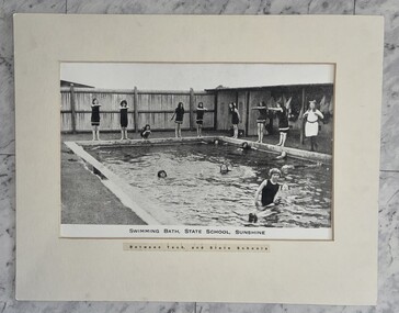 Photograph - Sunshine State Swimming Bath Photograph, 1910 - 1920