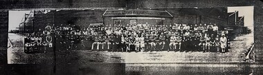 Photograph - Original Employees of Leathercloth ICI Fabrics Pty Ltd Deer Park taken in 1930, 1930