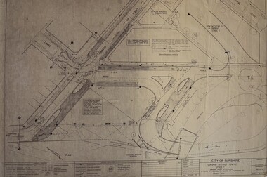 Plan - Sunshine District Centre Stage 1 Sunshine Model Interchange Layout Plan 1991, 1991