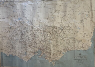 Map - Victoria Transverse Mercator Projection Map, 1967