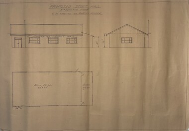 Plan - Proposed 5th Sunshine Scout Hall Barclay Reserve Albion