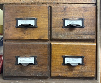 Functional object - Sunshine & District Historical Society Collection Catalogue Card Index