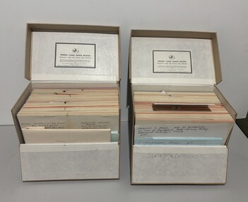 Card - Sunshine & District Historical Society Publications Catalogue Card Index