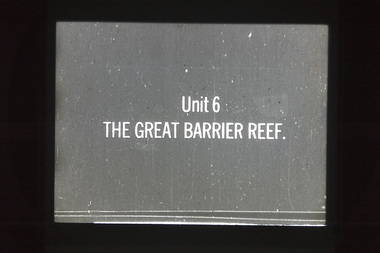 Slide - Sunshine Technical School - The Great Barrier Reef Educational Slides