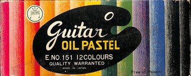 Education kit - Guitar Oil Pastels