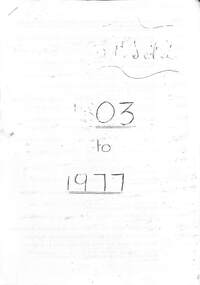 Document - Timeline Of Sunshine 1803 To 1977