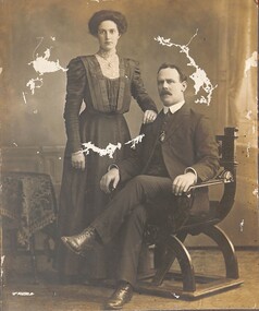 Photograph - Inidentified Couple Photograph