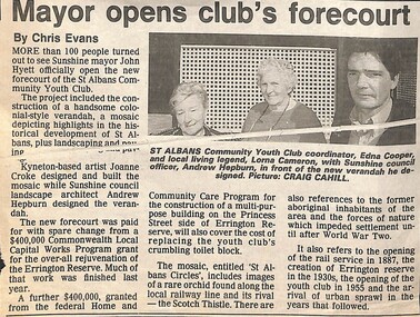 Archive - St. Albans Community Youth Club