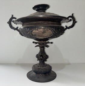 Decorative object - Councillor Pennell's Gift Of An Ornate Silver Cup, 1950