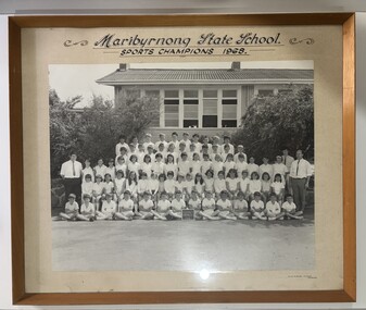 Photograph - Maribyrnong State School Collection - Sports Champions 1968 Photograph, 1968