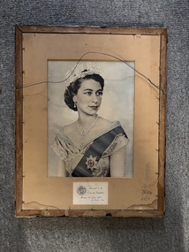 Photograph - Maribyrnong State School Collection - Queen Elizabeth II Photograph