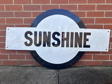 Sign - Sunshine Railway Station Sign