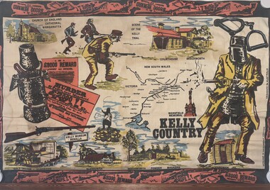 Memorabilia - Ned Kelly Tea Towell
