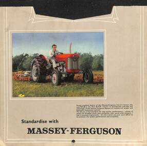 Ephemera - Daryl Keeble Collection - Massey Ferguson Calendars