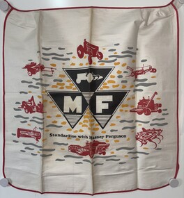 Domestic object - Daryl Keeble Collection - Massey Ferguson Apron